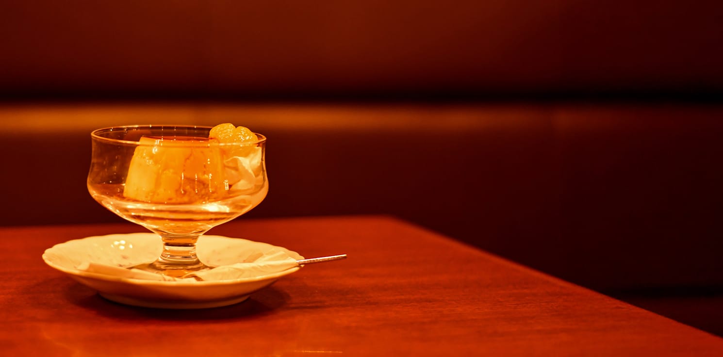 自家製焼きプリン