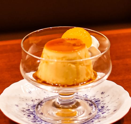 自家製焼きプリン